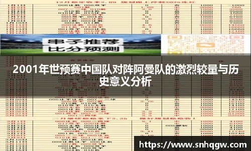 2001年世预赛中国队对阵阿曼队的激烈较量与历史意义分析